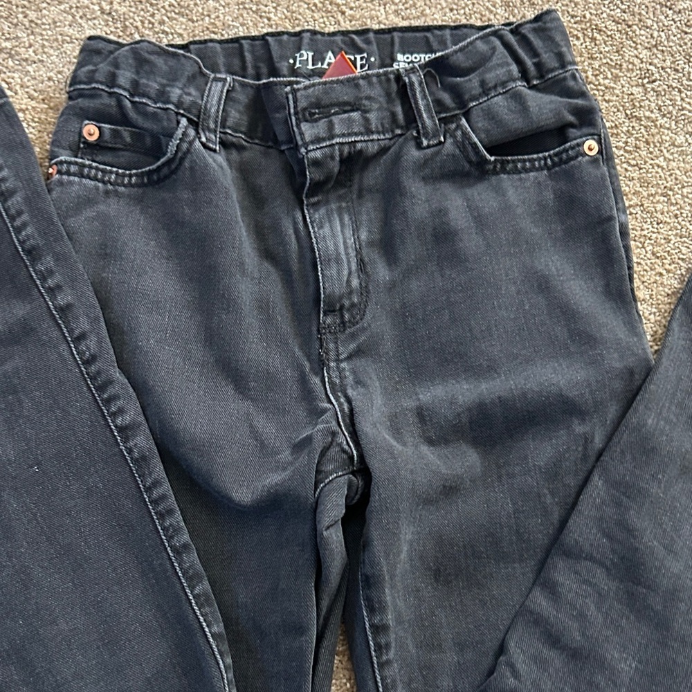 Place Charcoal Bootcut Jeans